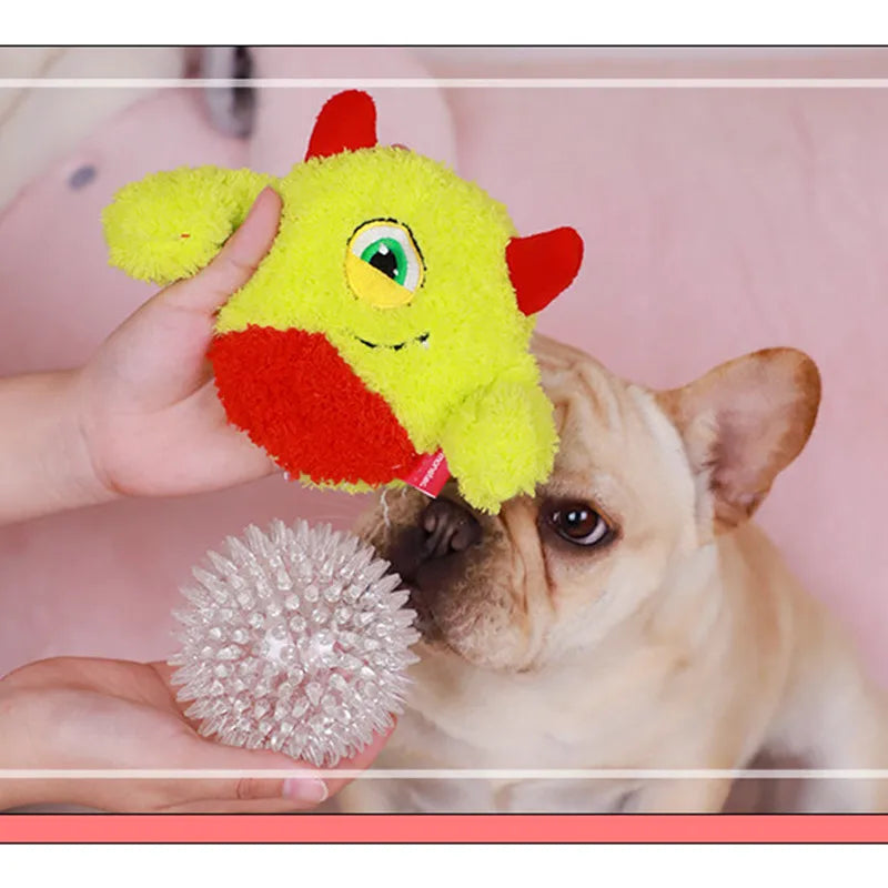 Interactive Dog Toy Balls Monstres