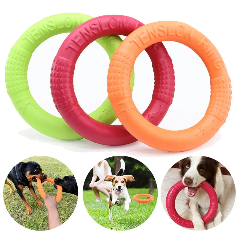 Interactive Toy Floating Hoop for Dogs